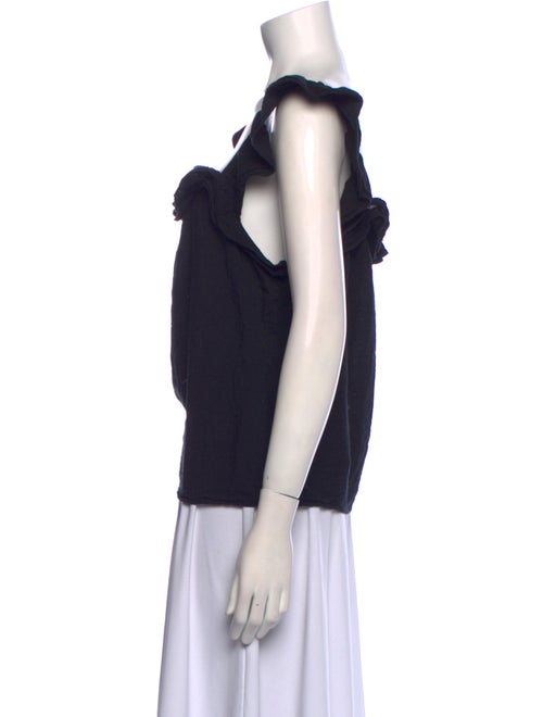 Honorine Square Neckline Sleeveless Top