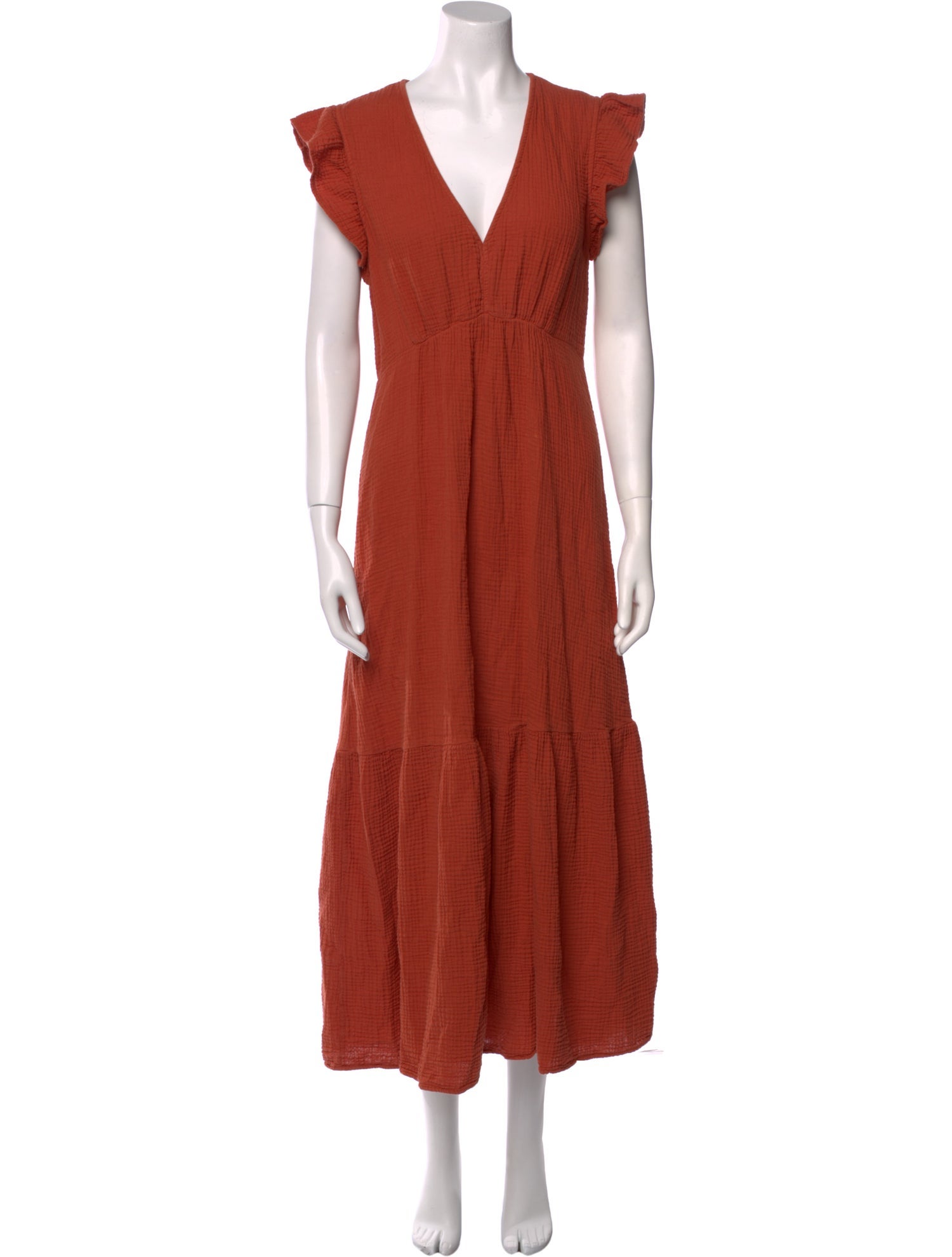 Honorine V-Neck Long Dress