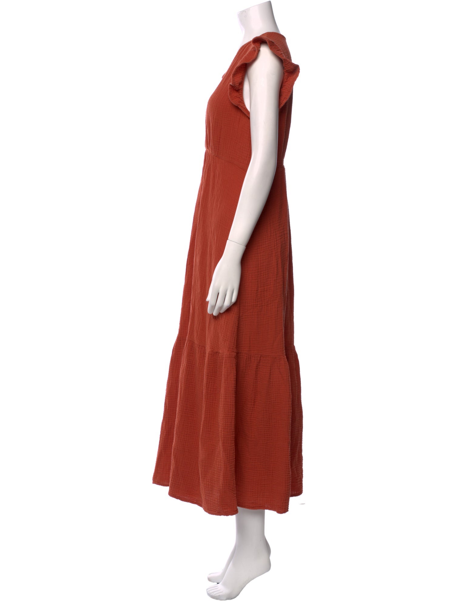 Honorine V-Neck Long Dress