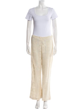 Honorine Lace Pattern Pant Set