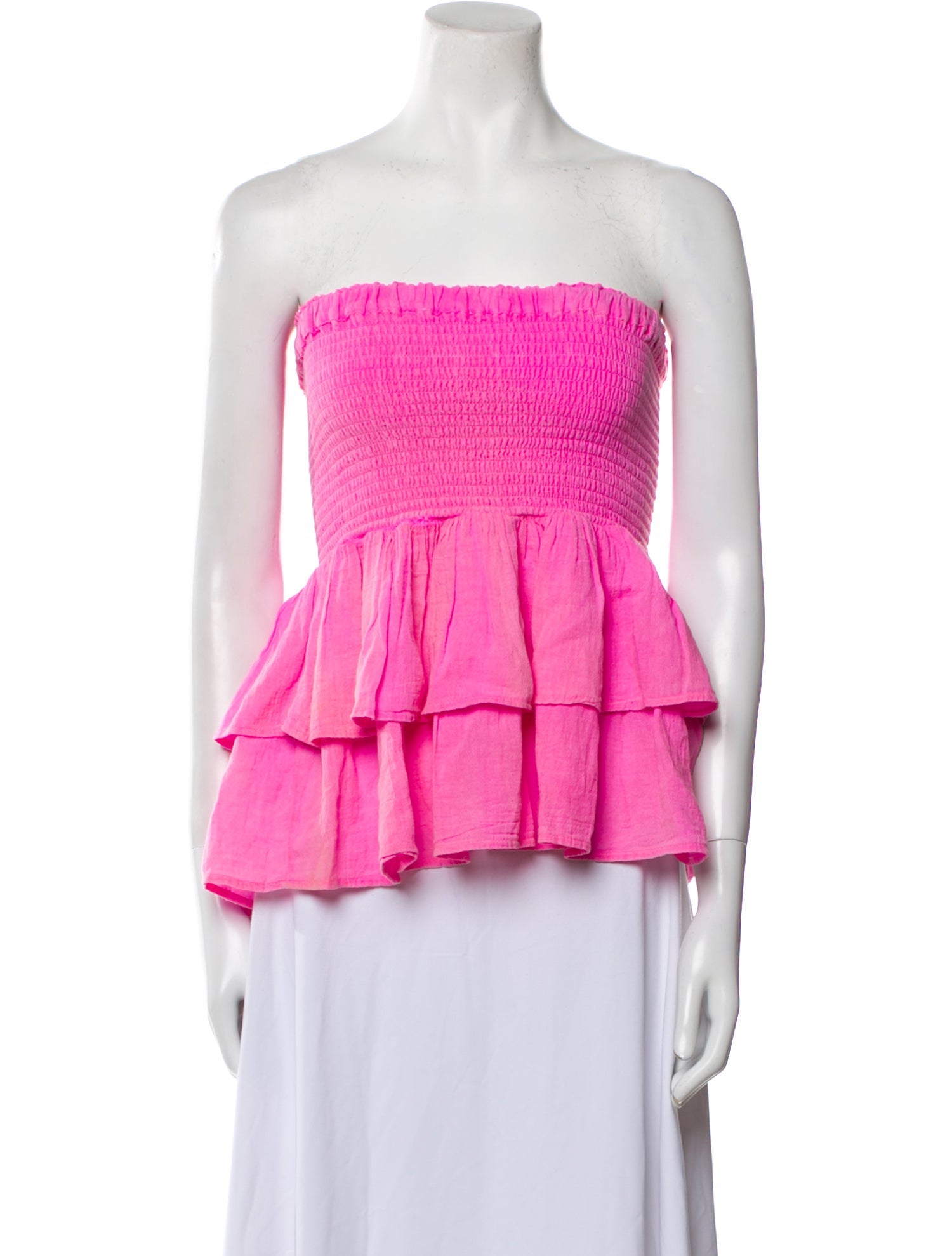 Honorine Strapless Crop Top