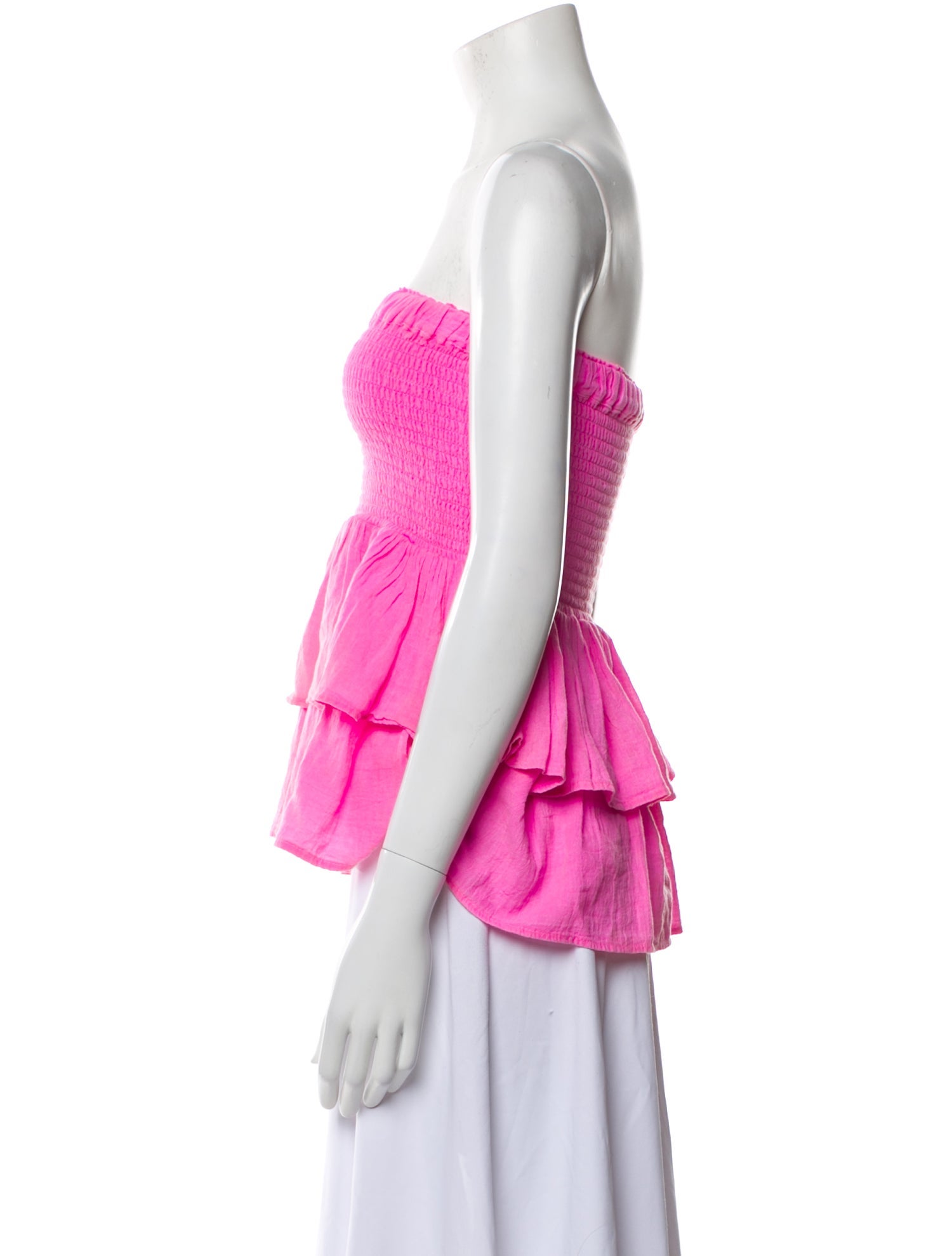 Honorine Strapless Crop Top