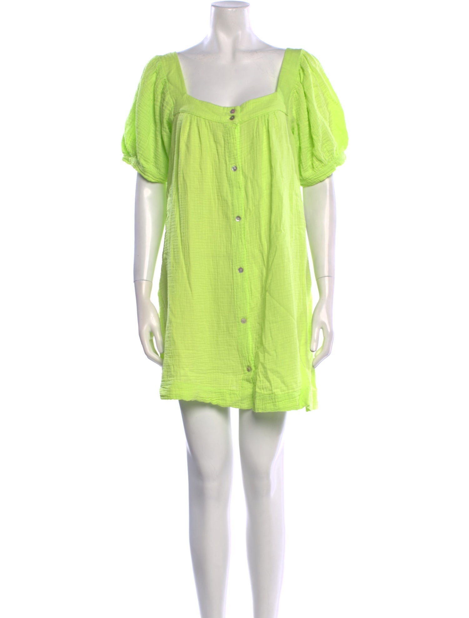 Honorine Square Neckline Mini Dress w/ Tags