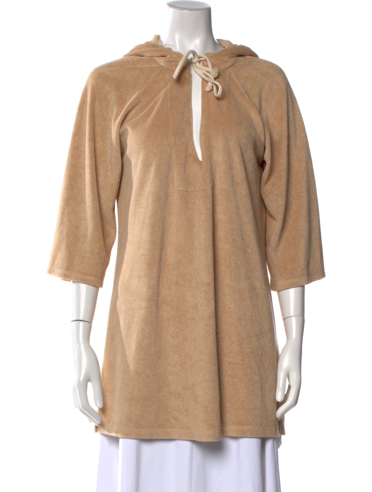 Honorine Crew Neck Three-Quarter Sleeve Tunic