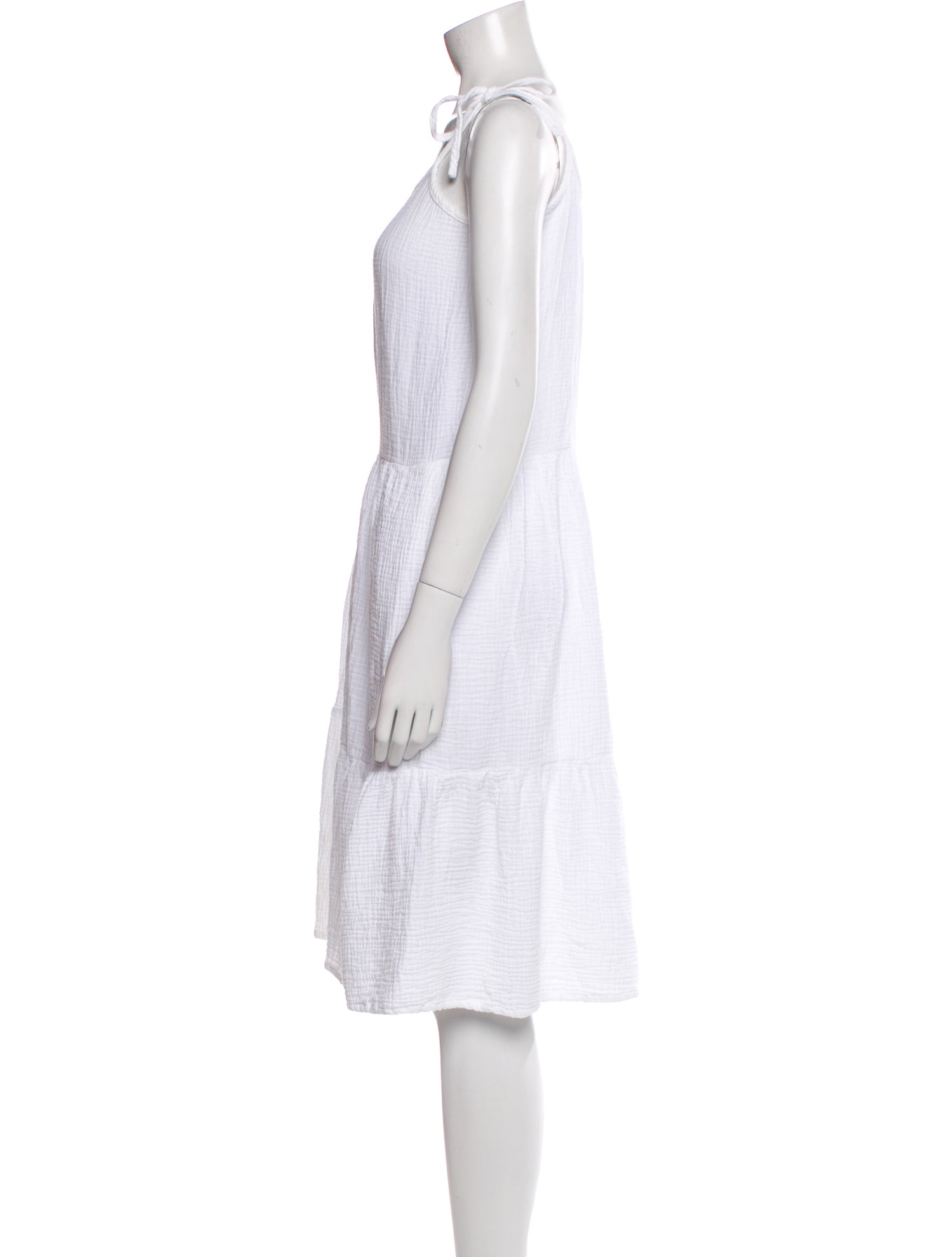 Honorine Scoop Neck Knee-Length Dress