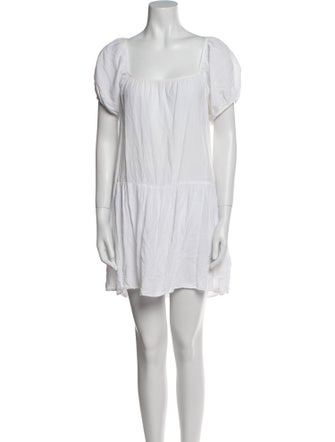 Honorine Square Neckline Mini Dress