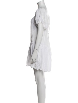 Honorine Square Neckline Mini Dress