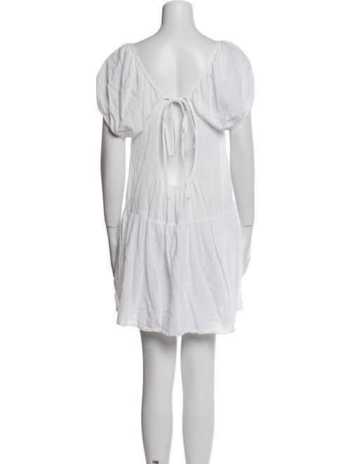 Honorine Square Neckline Mini Dress