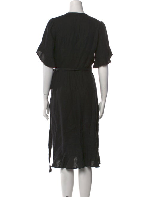 Honorine Linen Midi Length Dress