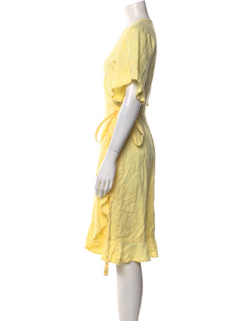 Honorine Linen Midi Length Dress