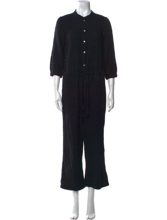 Honorine Mock Neck Jumpsuit