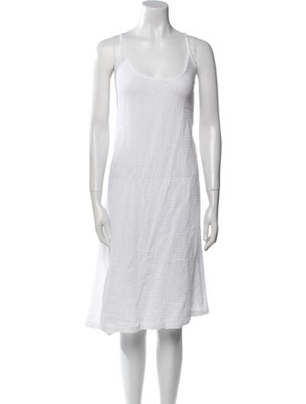 Honorine Scoop Neck Midi Length Dress