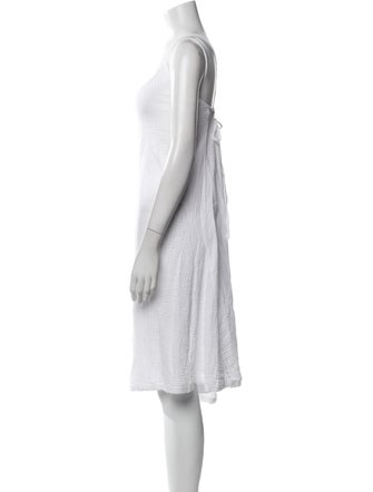 Honorine Scoop Neck Midi Length Dress