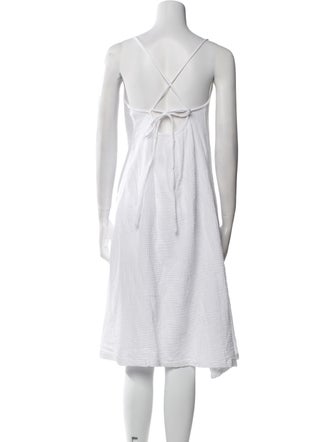 Honorine Scoop Neck Midi Length Dress