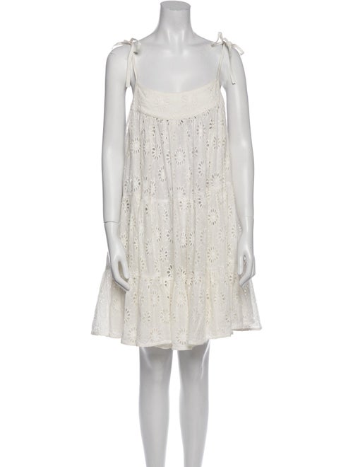 Honorine Square Neckline Mini Dress