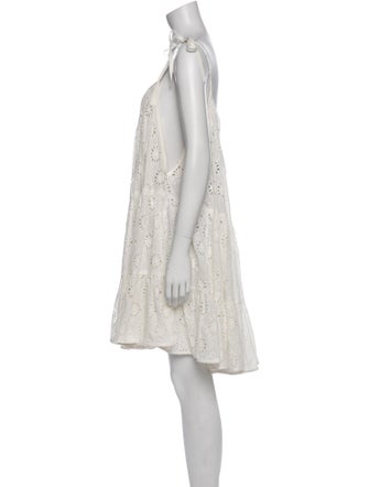 Honorine Square Neckline Mini Dress