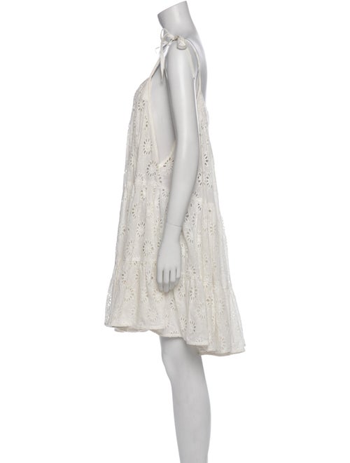 Honorine Square Neckline Mini Dress