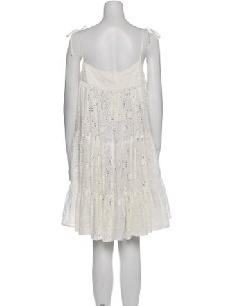 Honorine Square Neckline Mini Dress