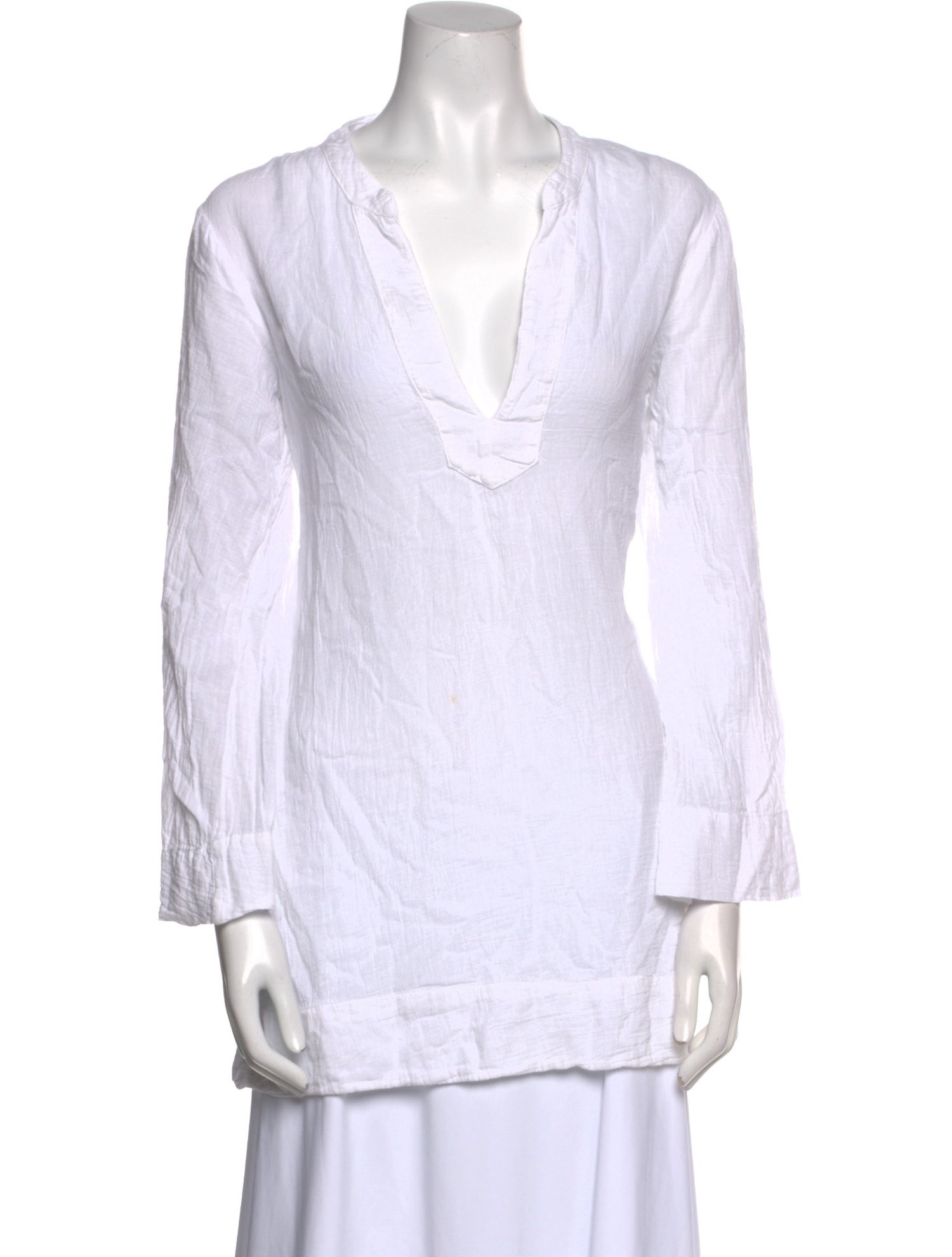 Honorine V-Neck Long Sleeve Tunic