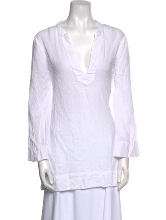 Honorine V-Neck Long Sleeve Tunic