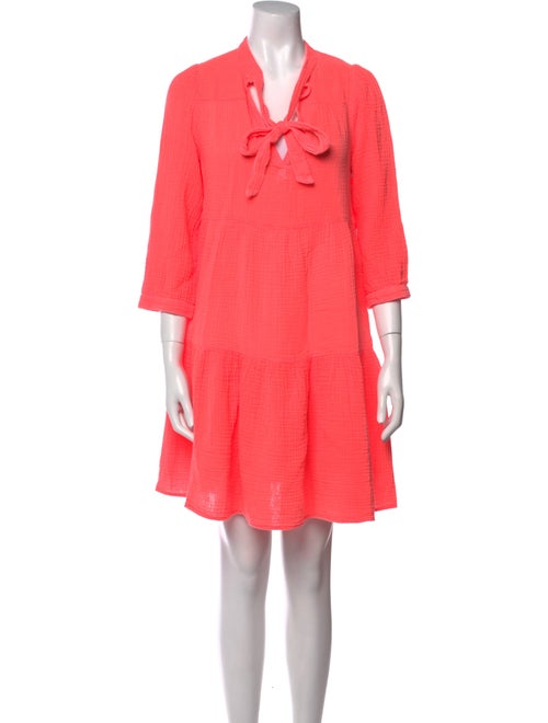 Honorine V-Neck Mini Dress