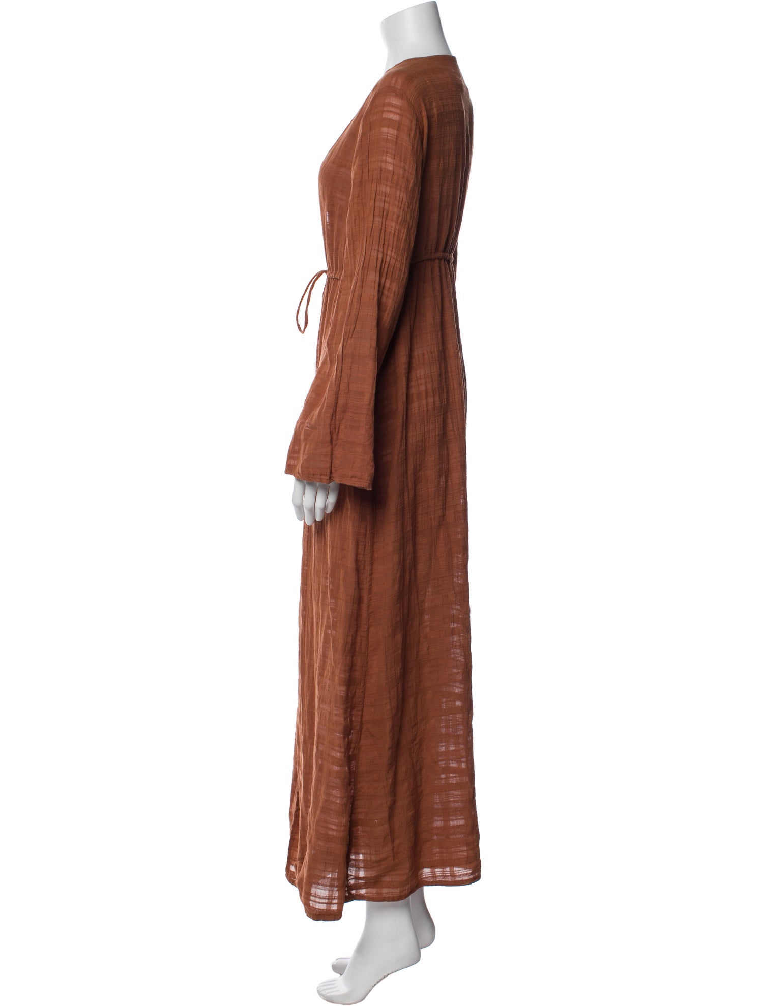 Honorine V-Neck Long Dress
