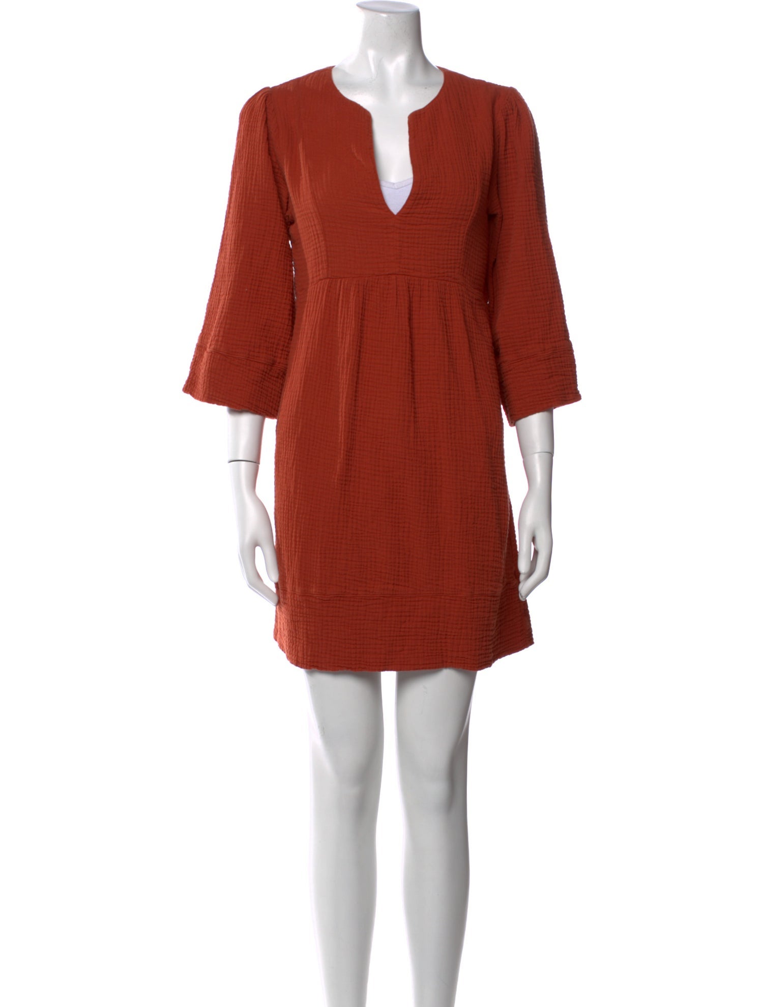 Honorine V-Neck Mini Dress