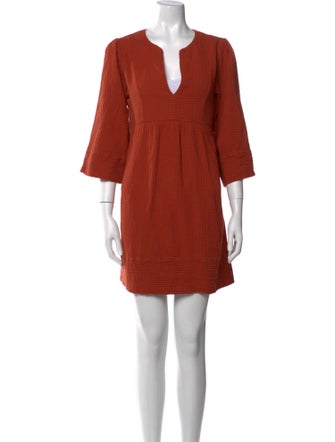 Honorine V-Neck Mini Dress