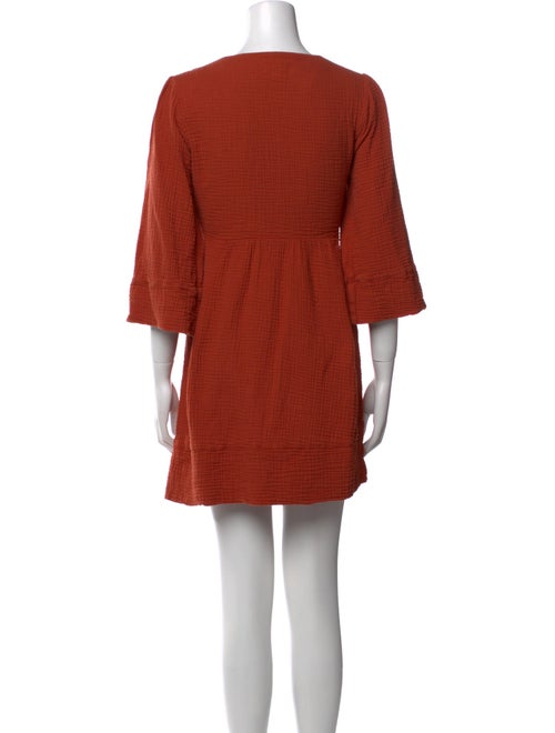 Honorine V-Neck Mini Dress