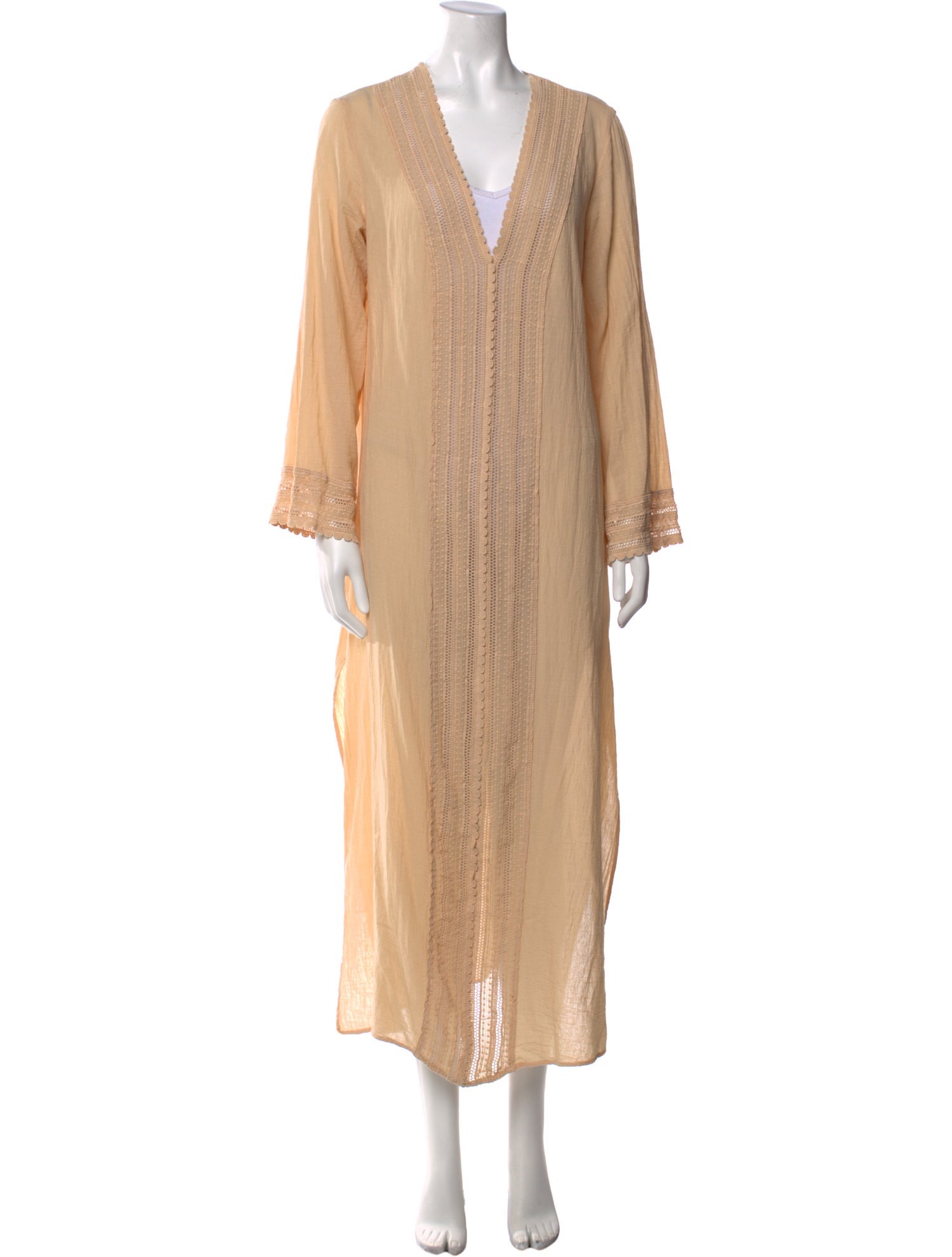 Honorine V-Neck Long Dress