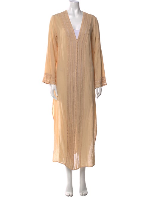 Honorine V-Neck Long Dress