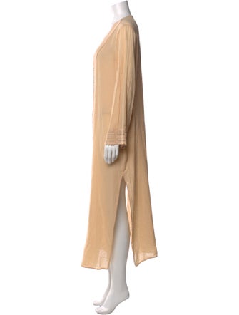 Honorine V-Neck Long Dress