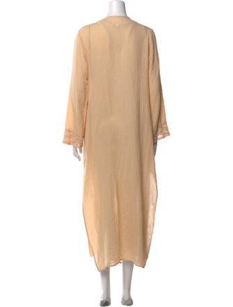 Honorine V-Neck Long Dress