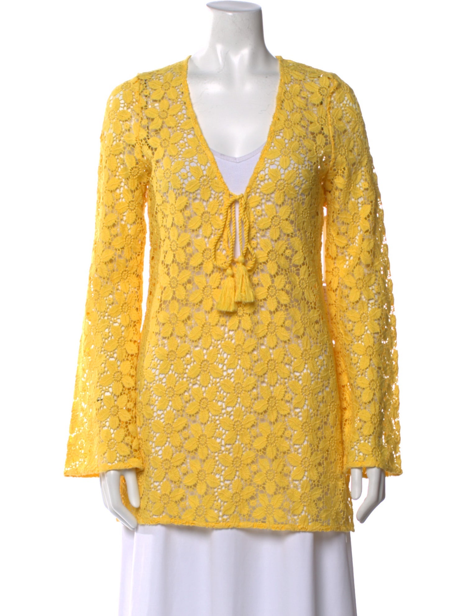 Honorine Printed V-Neck Tunic w/ Tags