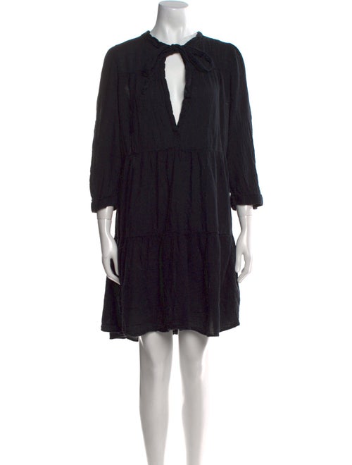 Honorine V-Neck Mini Dress