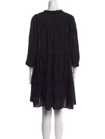 Honorine V-Neck Mini Dress