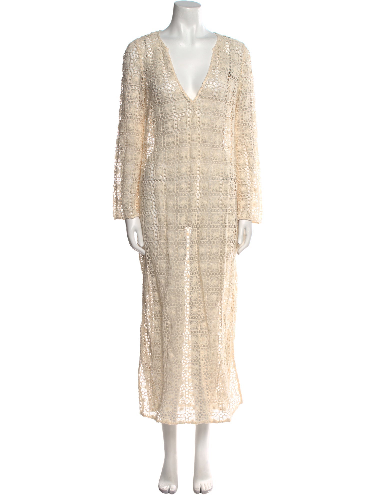 Honorine V-Neck Long Dress