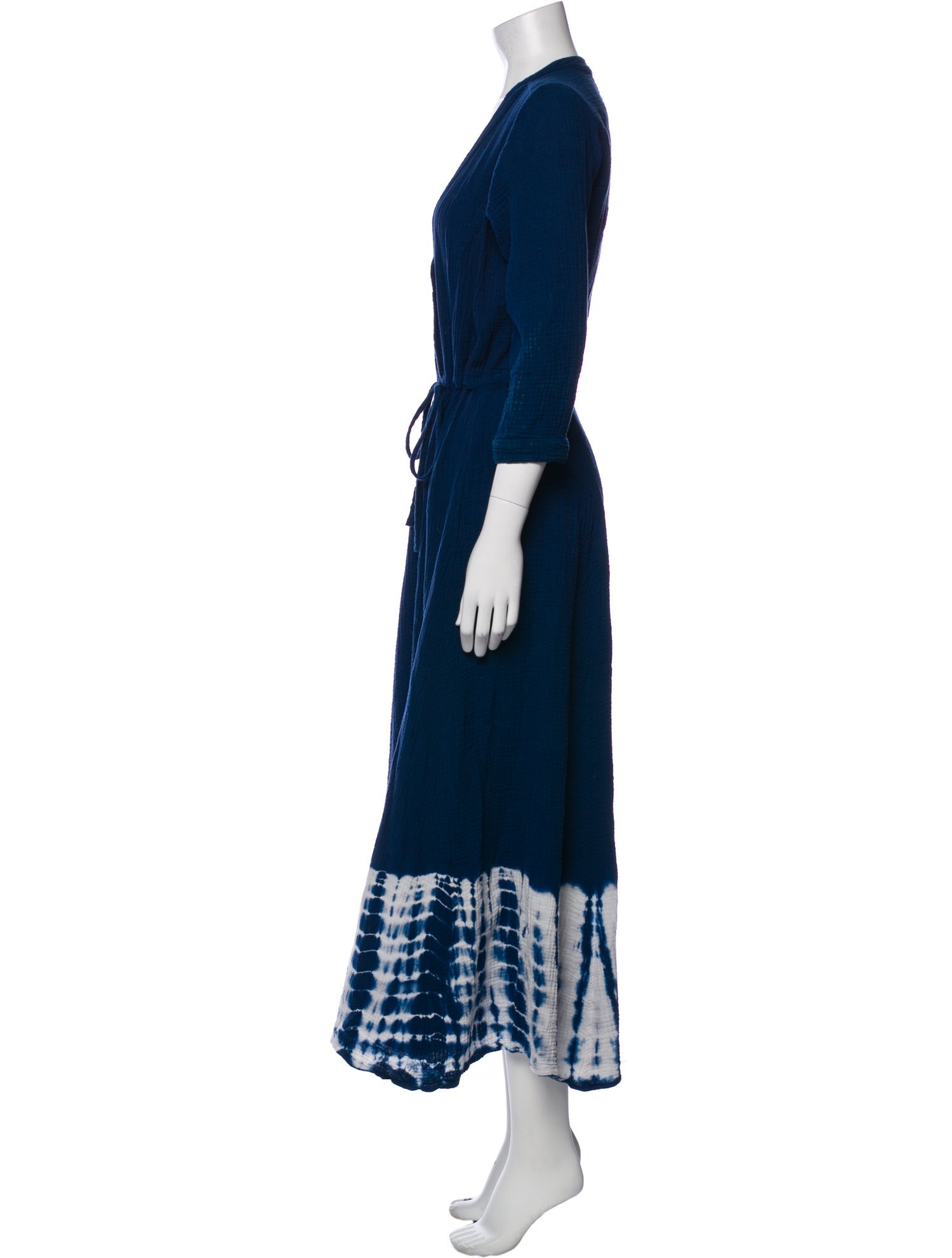 Honorine V-Neck Long Dress