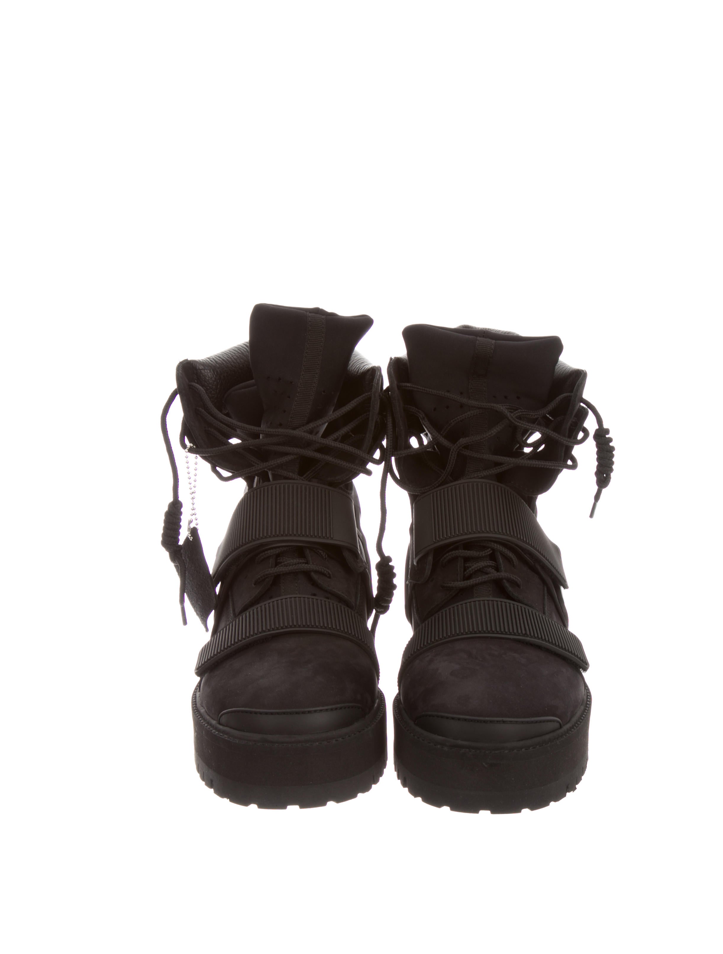 Hood by Air Suede Avalanche Boots w/ Tags - Black Boots, Shoes