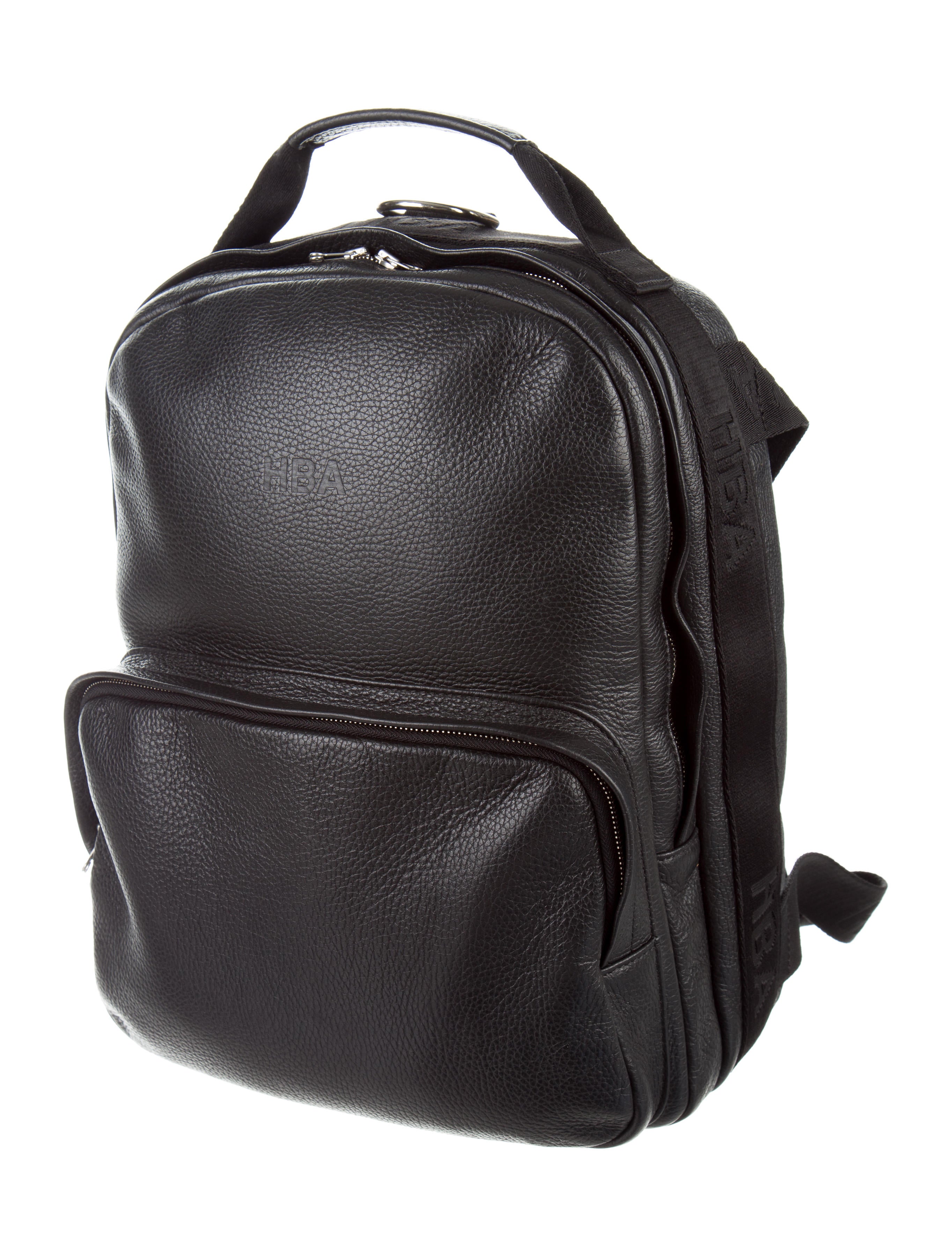 Hood by Air Convertible Leather Backpack - Bags ...