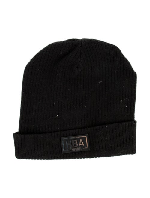 Hood by Air Ribbed Logo Beanie black