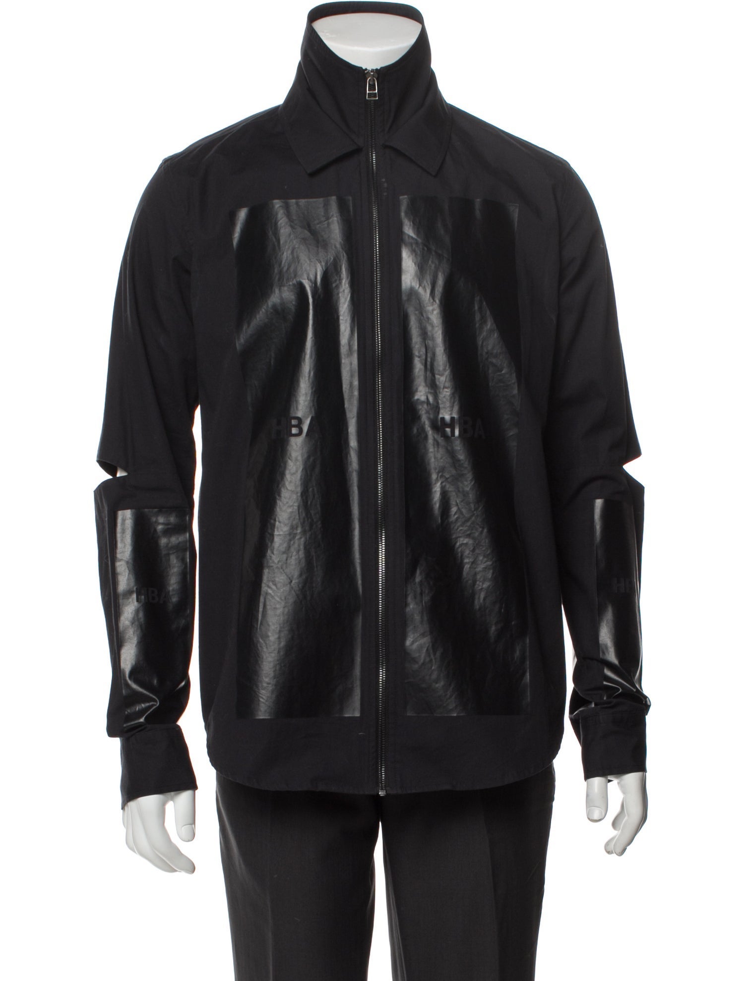 Hood by Air 2014 Double Collar Fractured Windbreaker