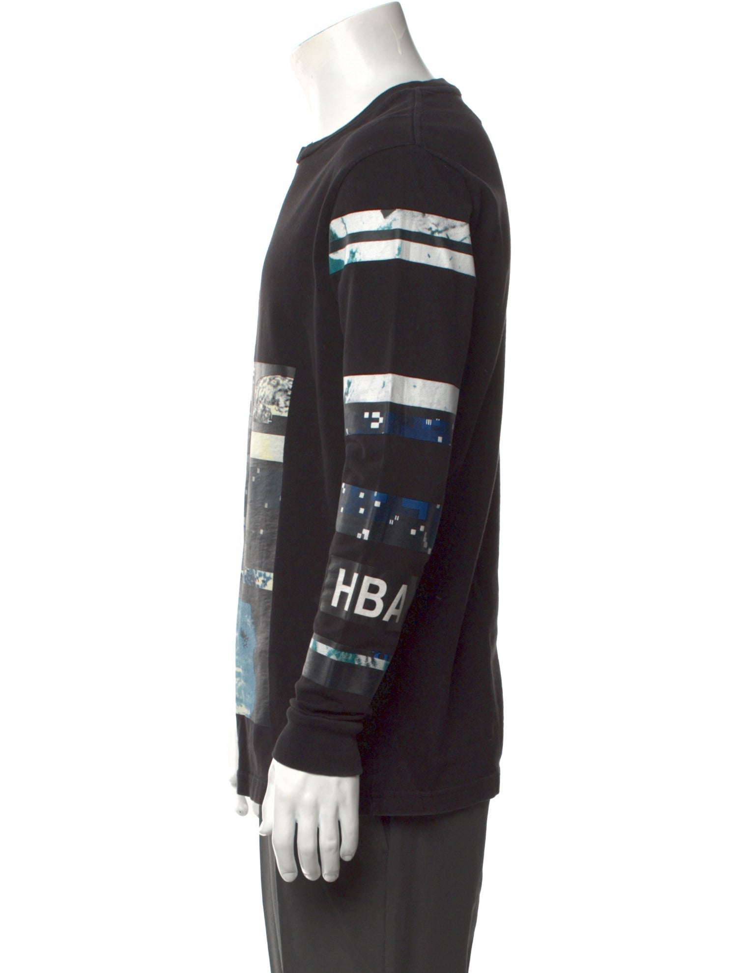 Hood by Air Printed Crew Neck T-Shirt