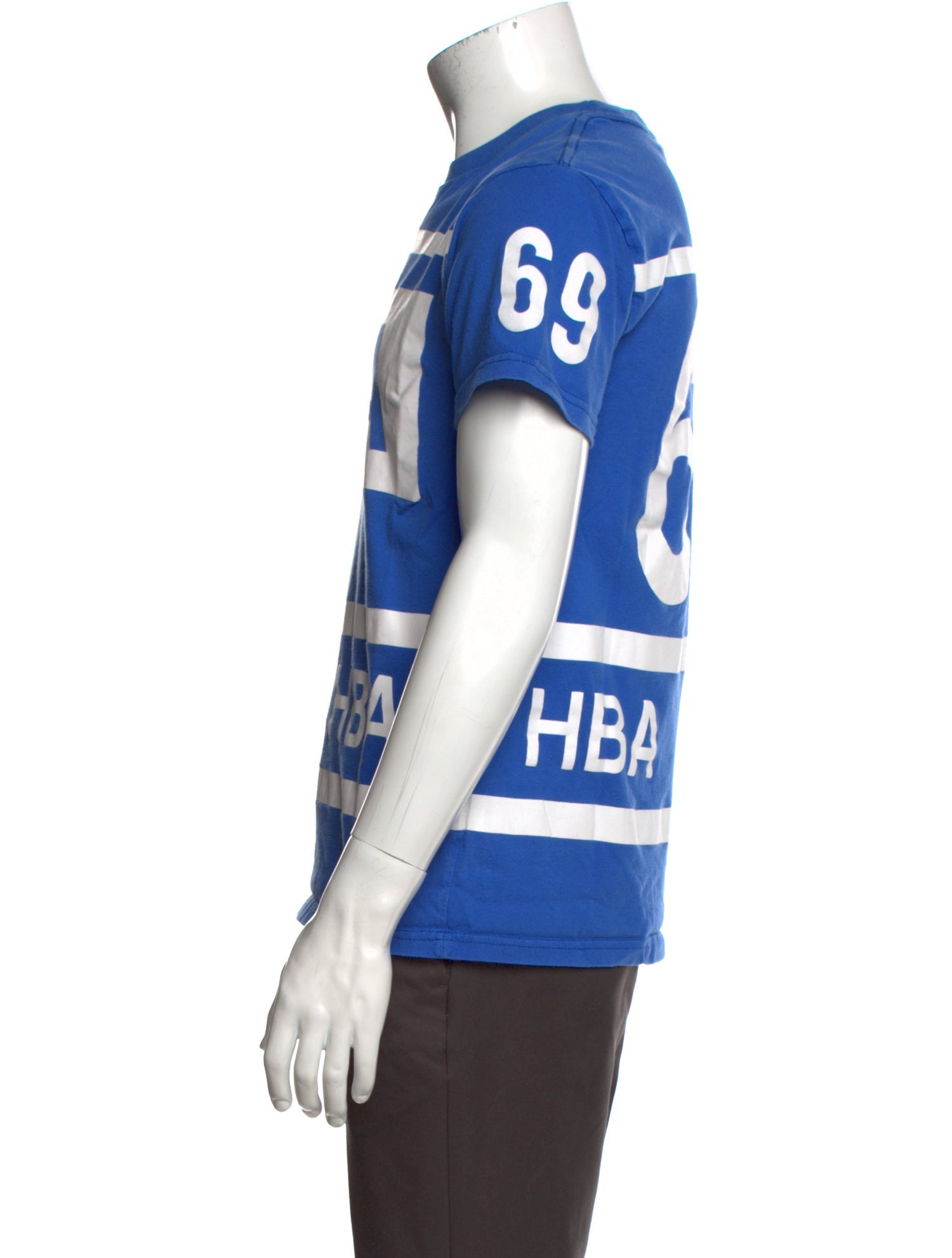 Hood by Air Graphic Print Crew Neck T-Shirt