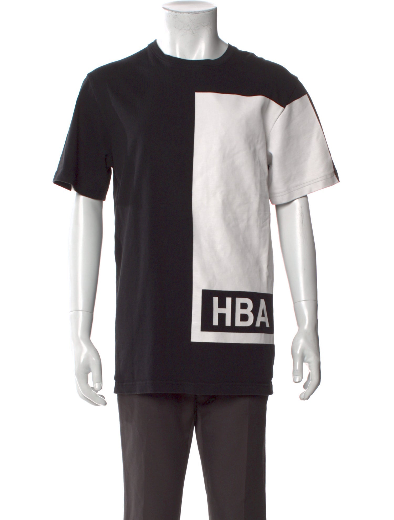 Hood by Air Graphic Print Crew Neck T-Shirt