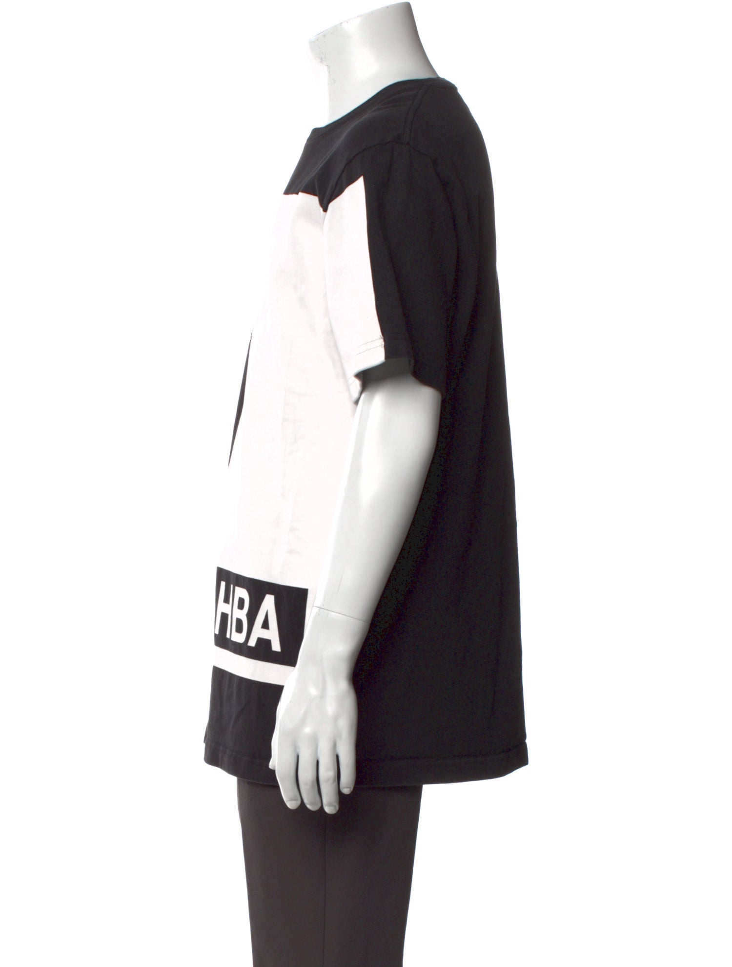 Hood by Air Graphic Print Crew Neck T-Shirt