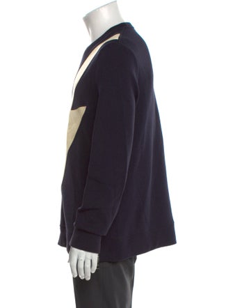 Neil Barrett Graphic Print Crew Neck Sweatshirt