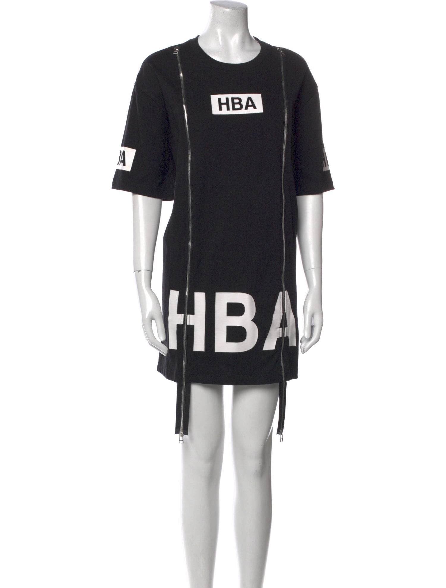 Hood by Air Graphic Print Mini Dress
