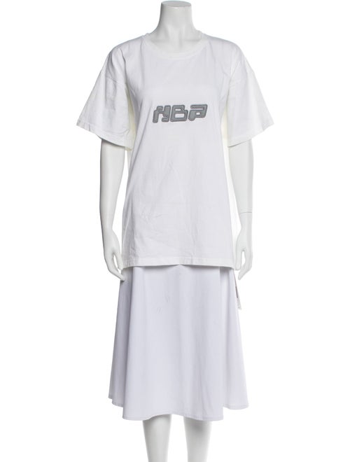 Hood by Air Graphic Print Crew Neck T-Shirt