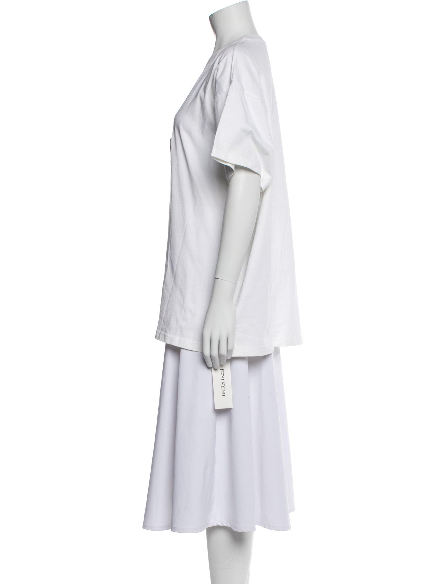 Hood by Air Graphic Print Crew Neck T-Shirt